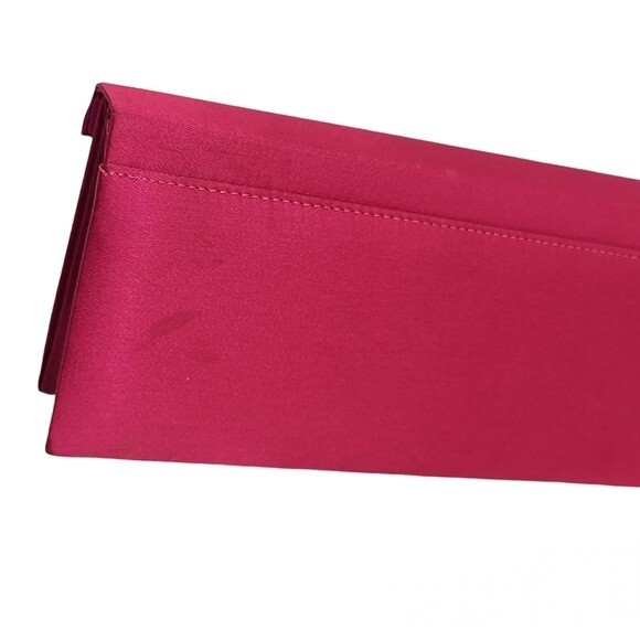 Y2K Pink Sequined Boxy Clutch Purse - Picture 4 of 7